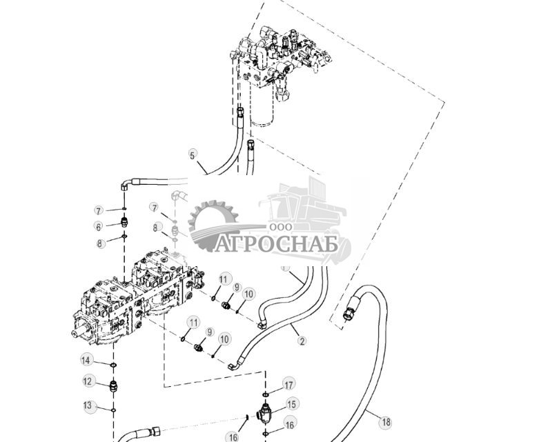 Шланги управления трансмиссией и фильтра - ST879789 28.jpg